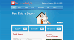 Desktop Screenshot of directhomerealtyllc.com